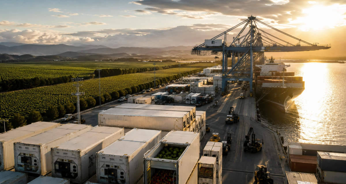 La agricultura chilena sigue batiendo récords de exportación